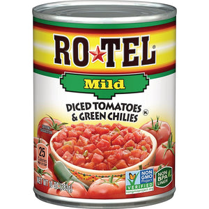 Rotel Diced Tomatoes & Green Chilies Mild 10oz/283g