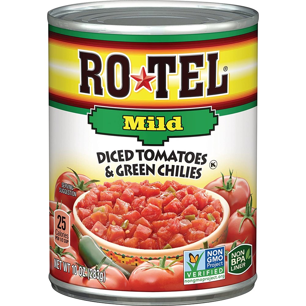 Rotel Diced Tomatoes & Green Chilies Mild 10oz/283g