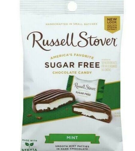 Russell Stover Chocolate SF Mint 3oz/85g