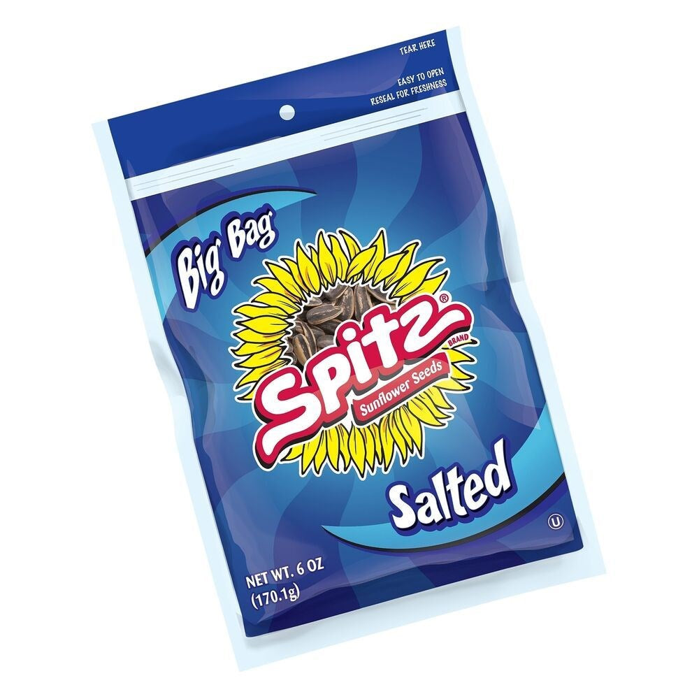 Spitz Sunflower Seeds Salted 6oz/170.1g