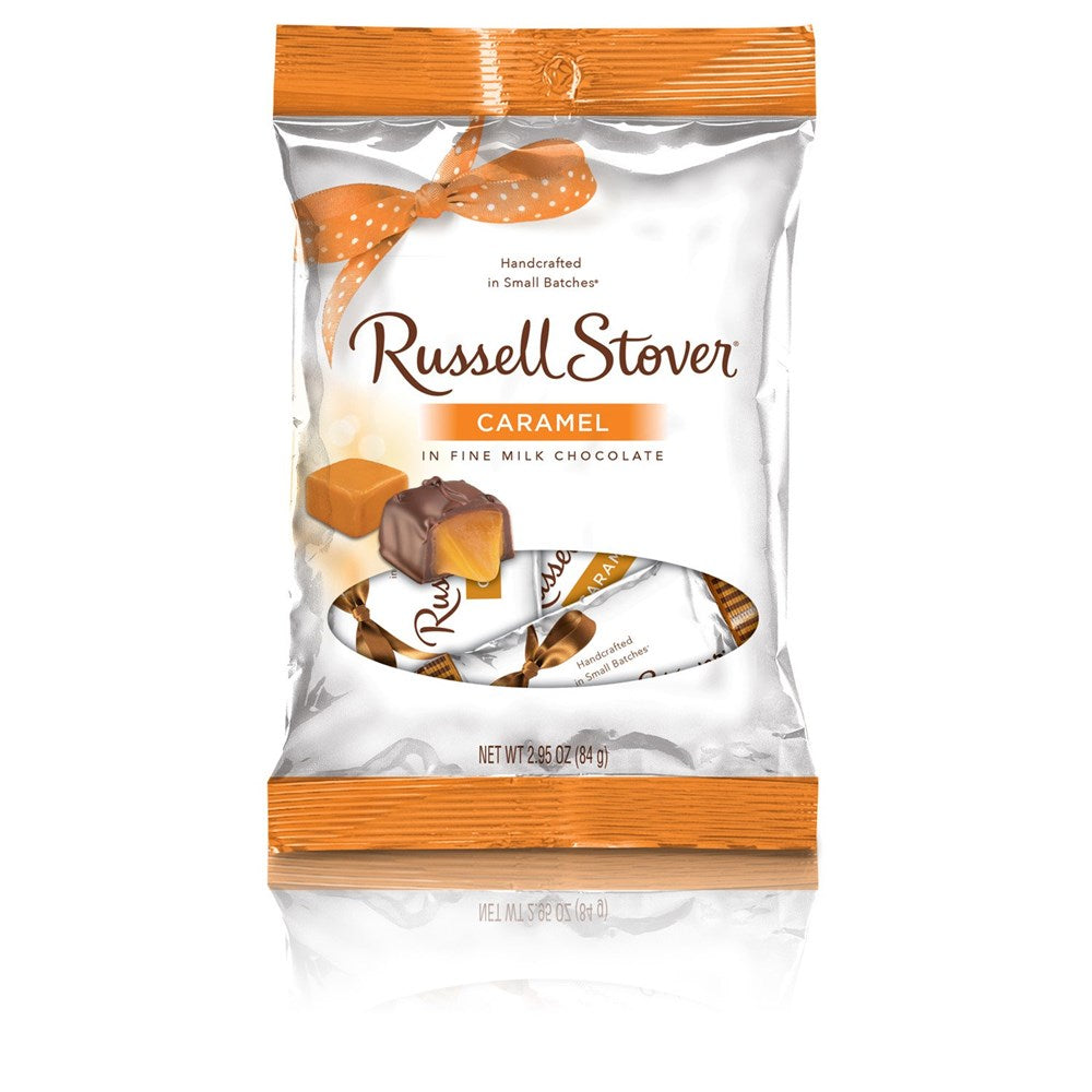 Russell Stover Caramel Chocolates 2.95oz/84g