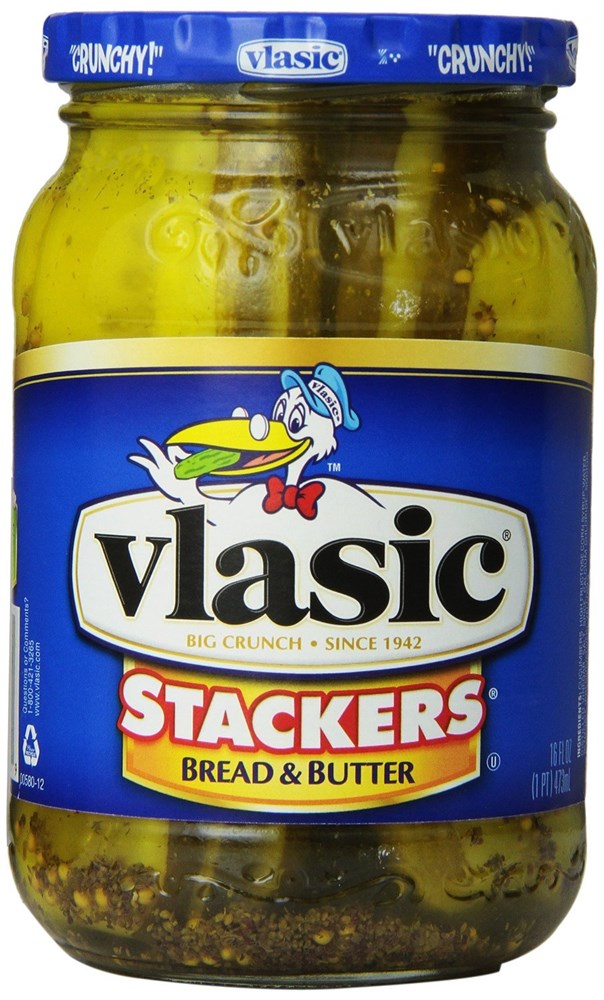 Vlasic Stackers Bread & Butter 24floz/710ml