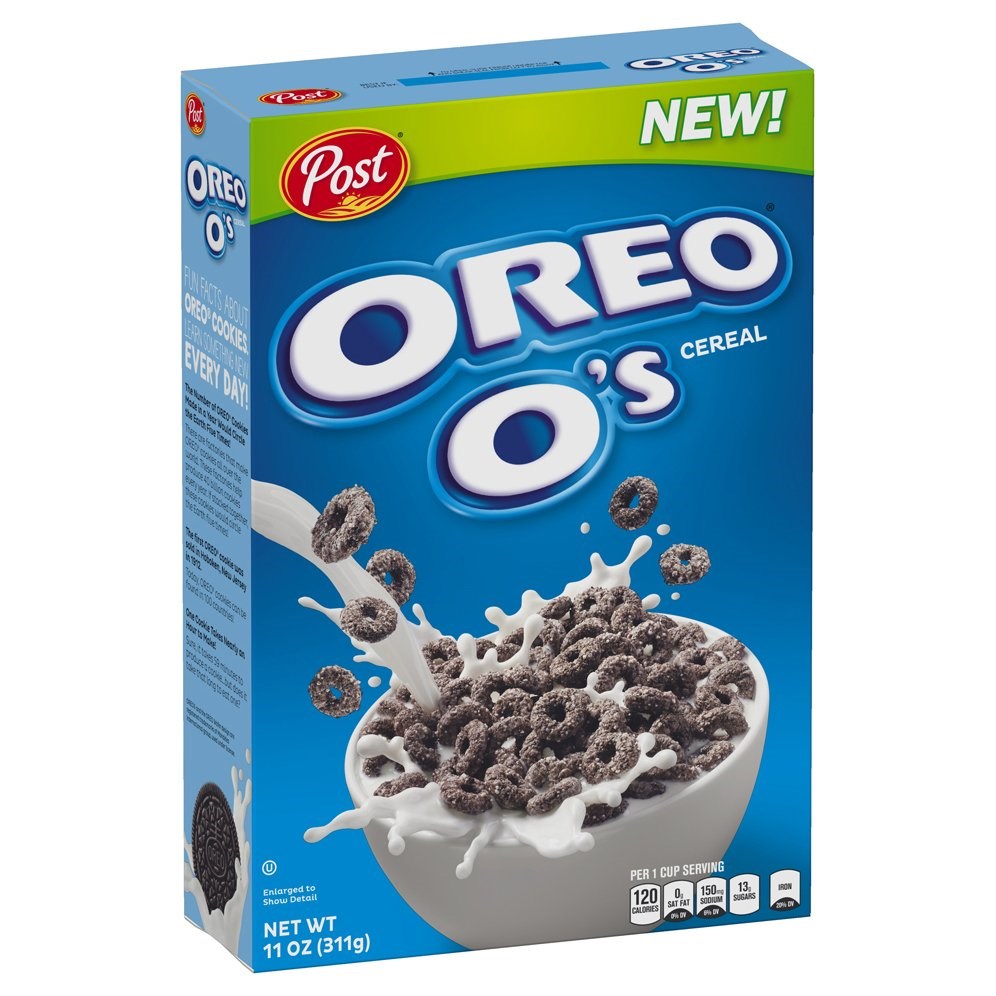 Post Oreo Os Cereal 11oz/311g