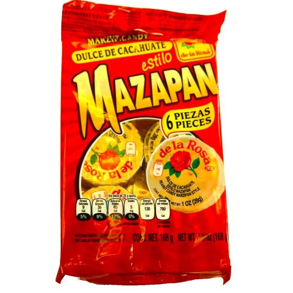De La Rosa Mazapan 6pk 5.9oz/168g