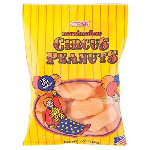 Melster Circus Marshmallows Peanut Shaped 7oz/198g