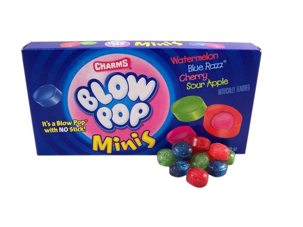 Blow Pops Minis TBX 3.5oz/99g