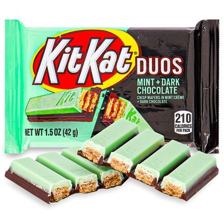 Kit Kat Duos Mint & Dark Chocolate Bar 1.5oz/42g