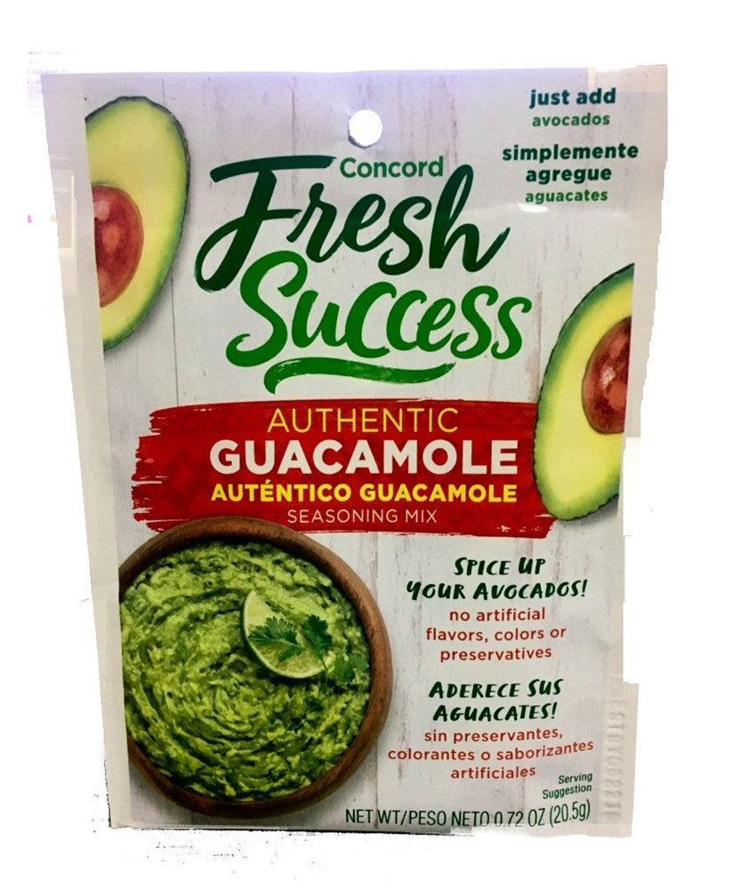 Fresh Success Guacamole Authentic Season Mix 0.72oz/20.5g