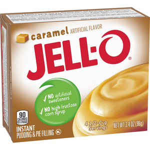 Jello Caramel Instant Pudding & Pie Filling 3.4oz/96g
