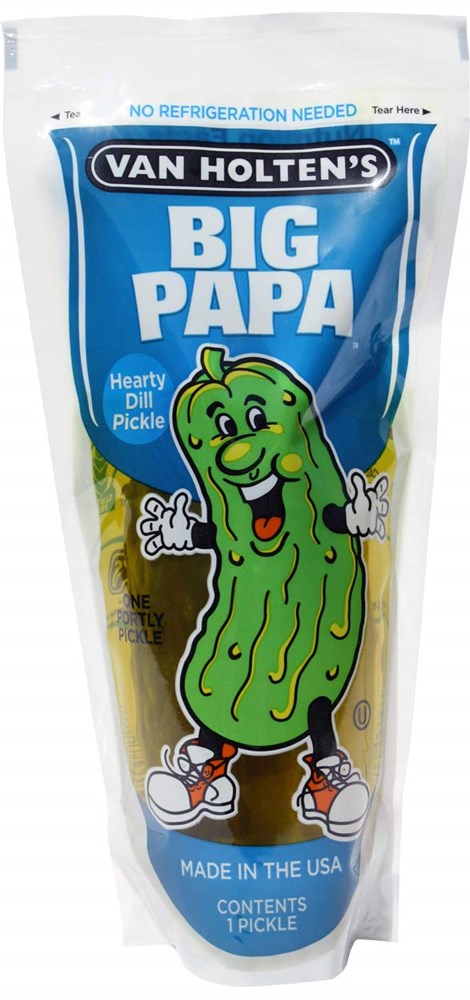 Van Holtens Pickle In a Pouch Big Papa Each