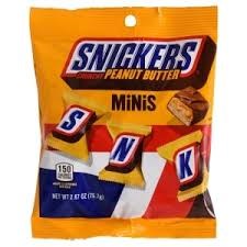 Snickers Crunchy Peanut Butter Minis 2.67oz/75.7g
