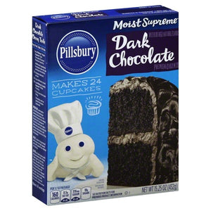 Pillsbury Cake Mix Premium Dark Chocolate 15.25oz/432g