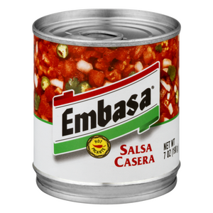 Embasa Salsa Casera Hot 7oz/198g