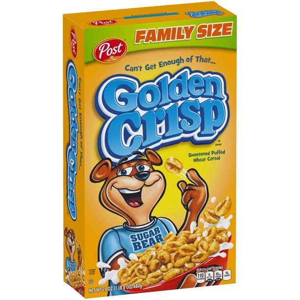 Post Golden Crisp Cereal 24oz/680g