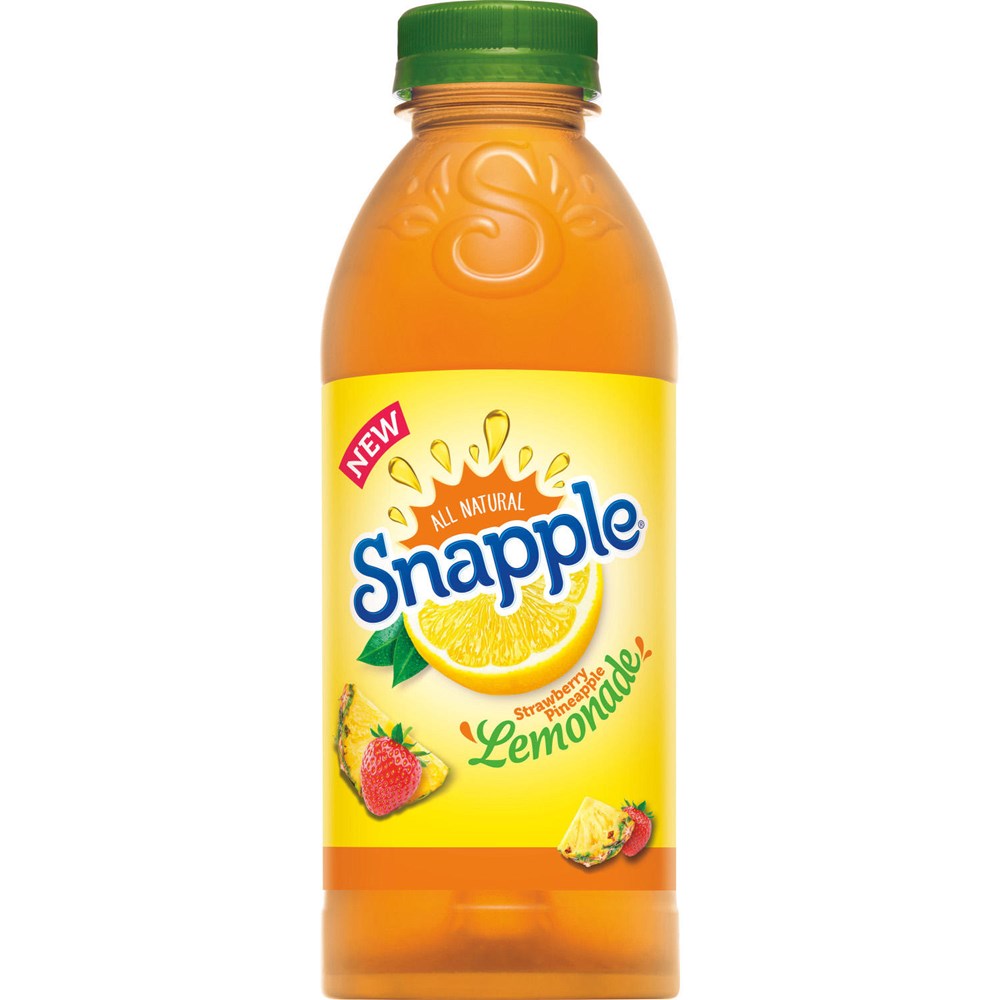 Snapple 7191 Lemonade Strawberry Pineapple 20floz/591ml