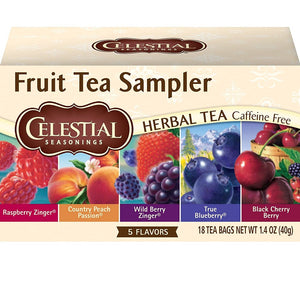 Celestial Seasonings Fruit Tea Sampler Tea 18pack 1.4oz/40g