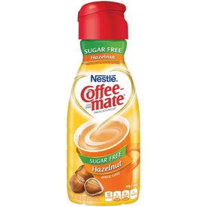 Nestle Coffee Mate Liquid 32oz Hazelnut SF 32floz/946ml