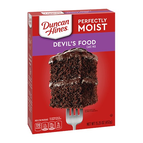 Duncan Hines Cake Mix Classic Devils Food 15.25oz/432g