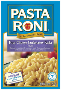 Pasta Roni Four Cheese Corkscrew Pasta 6oz/170g