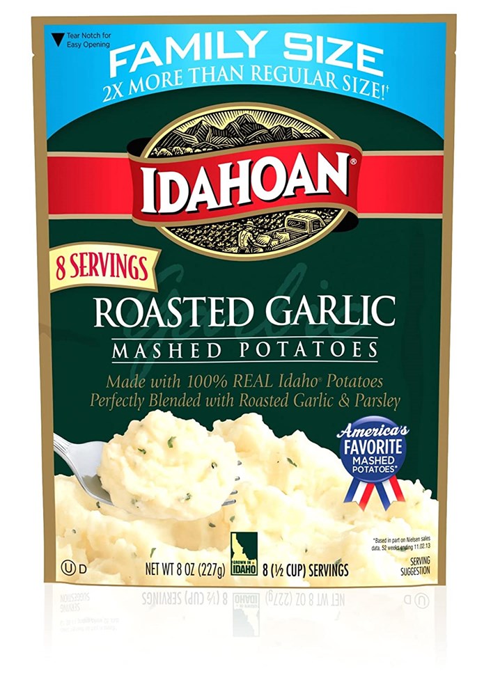 Idahoan Roasted Garlic Mashed Potatoes 8oz/227g