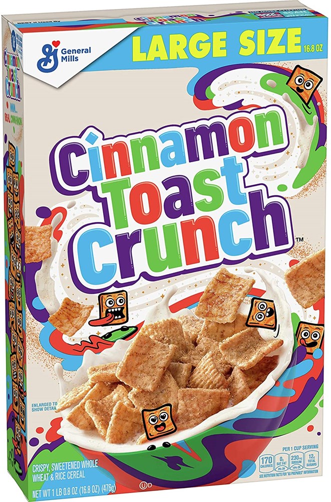 GM Cinnamon Toast Crunch Cereal 16.8oz/476g