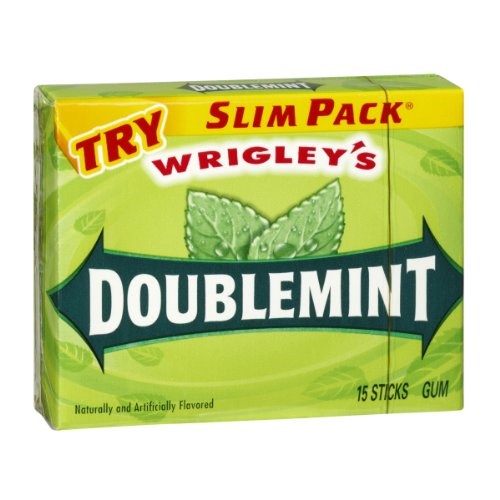 Wrigleys Doublemint Slim 15stick Gum