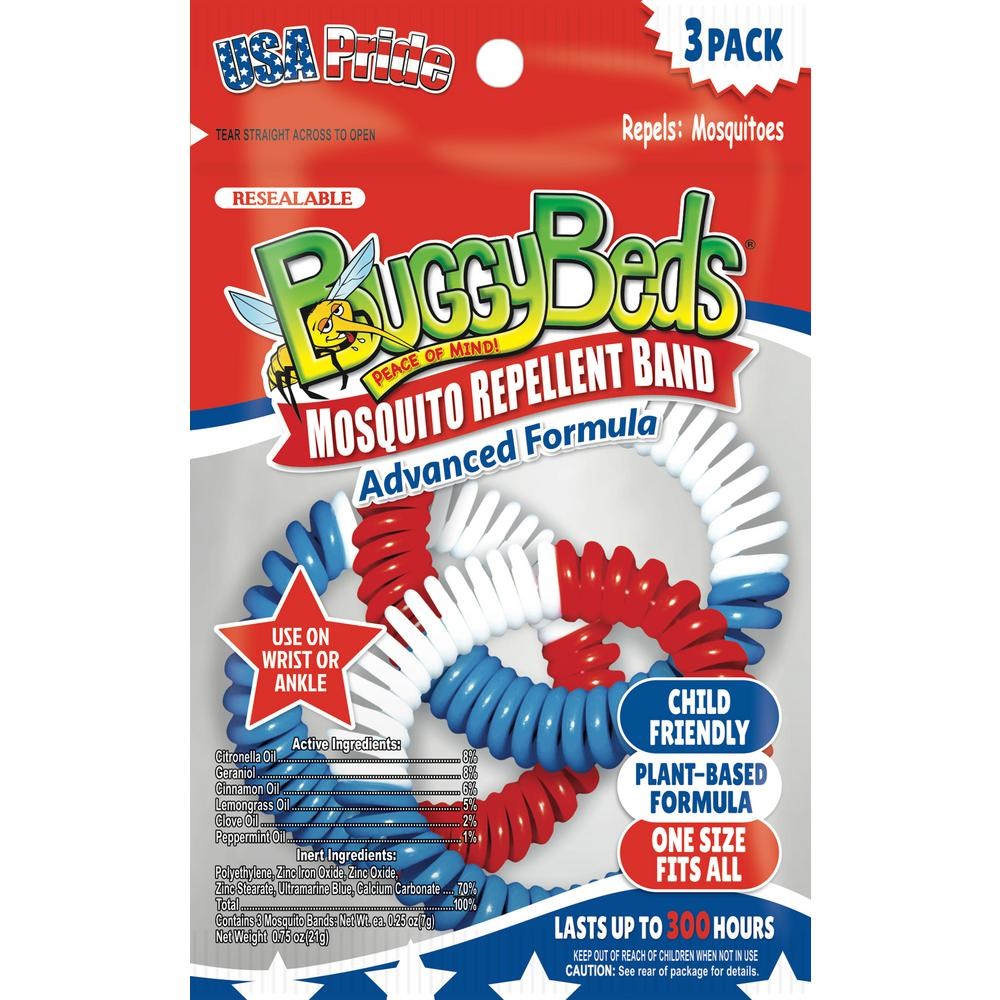 Buggy Bands Mosquito Repellent Bands 3pk