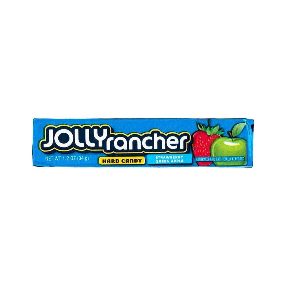 Jolly Rancher Hard Candy Green Apple and Strawberry Candy 1.2oz/34g
