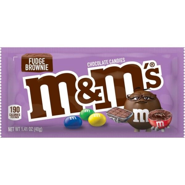 M&M Fudge Brownie 1.41oz/40g