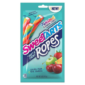 Sweetarts Soft & Chewy Ropes Twisted Rainbow Punch 3oz/85g