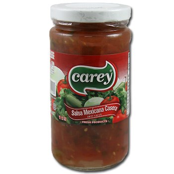 Carey Salsa Mexicana Casera Hot 12oz/340g