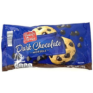 Bakers Corner Morsels Dark Chocolate 10oz/283g