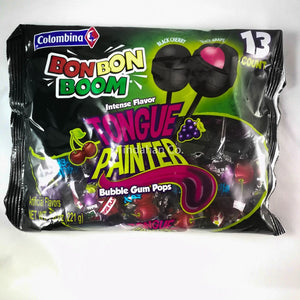 BonBonBoom Tongue Painter Bubble Gum Pops 7.8oz/221g