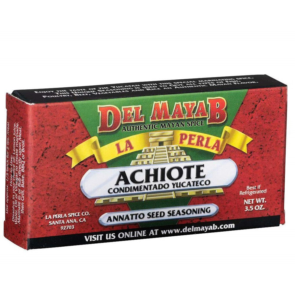 La Perla Del Mayab Achiote Annatto Paste 3.5oz/99.2g