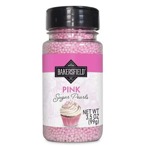 Bakersfield Pink Sugar Pearls 3.5oz/99g