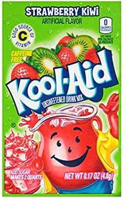 Kool Aid Drink Mix Strawberry Kiwi 0.17oz/4.8g
