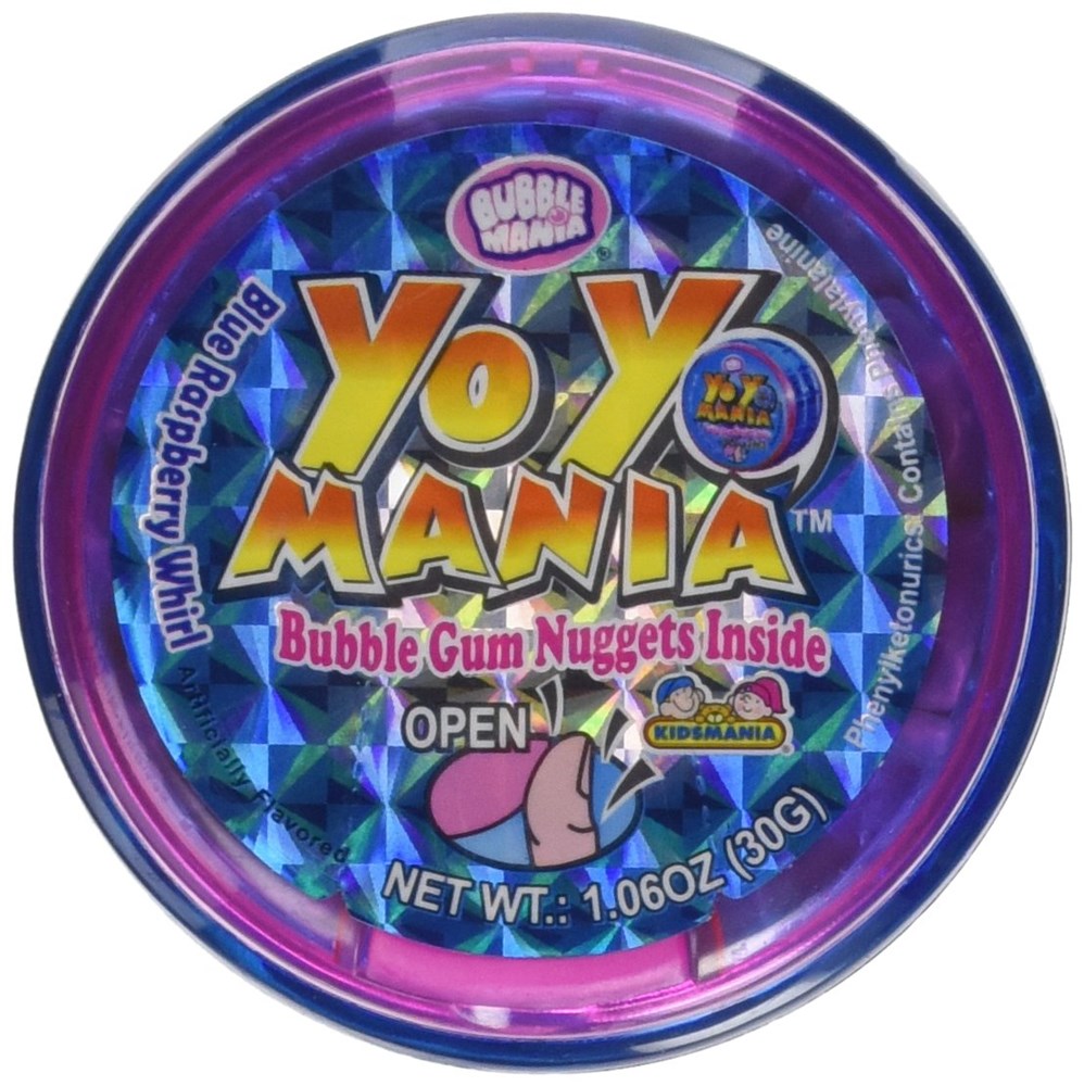 Yo Yo Mania Bubble Gum Nuggets 1.06oz/30g