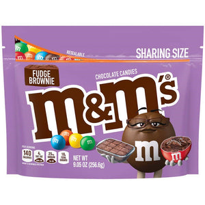 M&Ms Fudge Brownie Sharing Size 9.05oz/256.6g