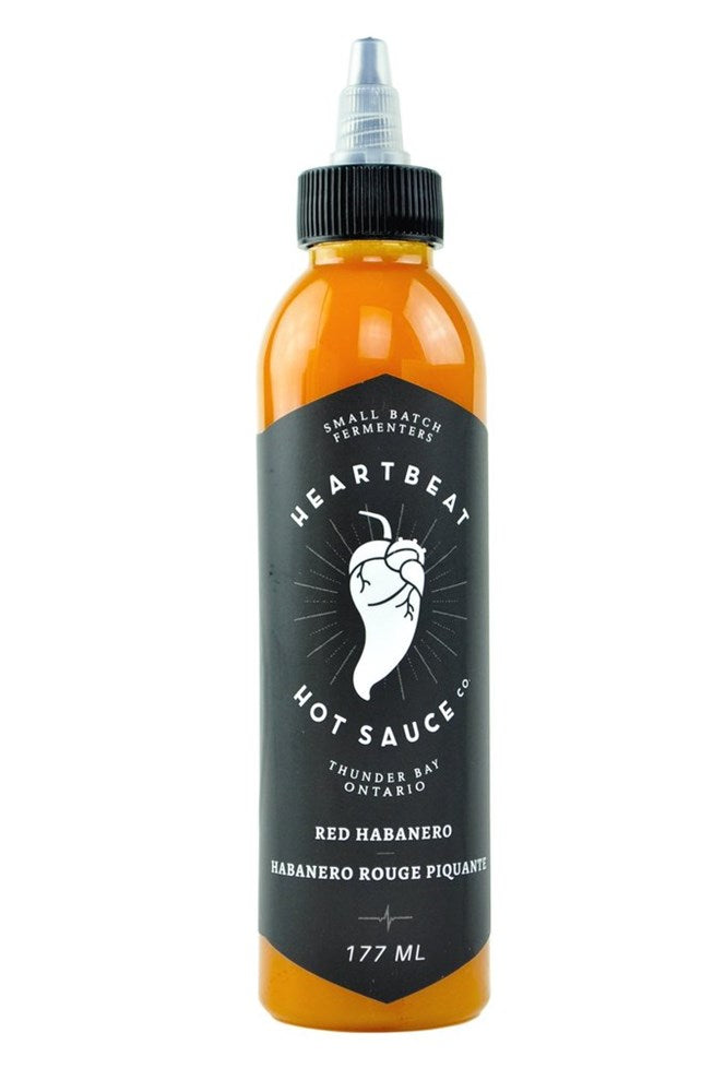 Heartbeat Hot Sauce Co Red Habanero 6floz/177ml