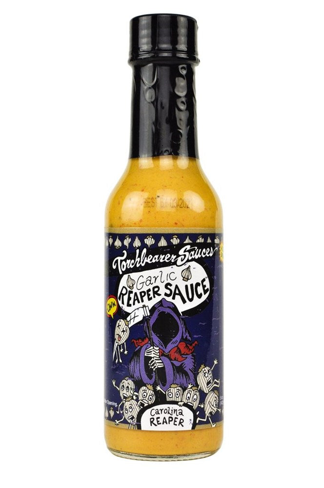 Torchbearer Sauces Garlic Reaper Sauce Carolina Reaper 5oz/142g