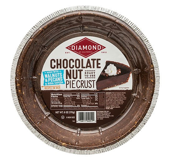 Diamond Chocolate Nut Pie Crust 9