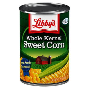 Libbys Natural Sweet Corn Whole Kernel 15.25oz/432g