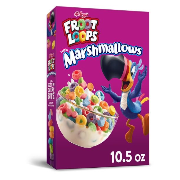 Kelloggs Froot Loops with Marshmallows 10.5oz/297g