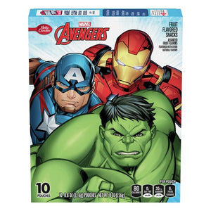 Betty Crocker Fruit Snacks Avengers 10pk 8oz/226g