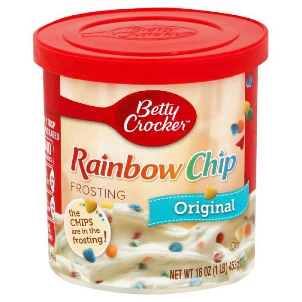 Betty Crocker Rainbow Chip Frosting 16oz/453g
