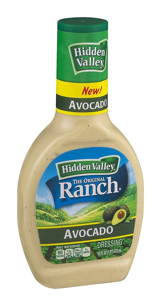 Hidden Valley Ranch Avocado 16floz/473ml
