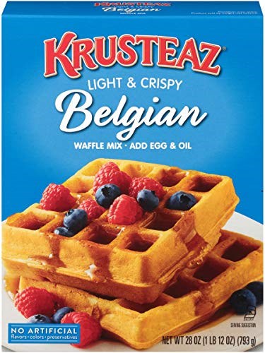 Krusteaz Belgian Waffle Mix 28oz/793g