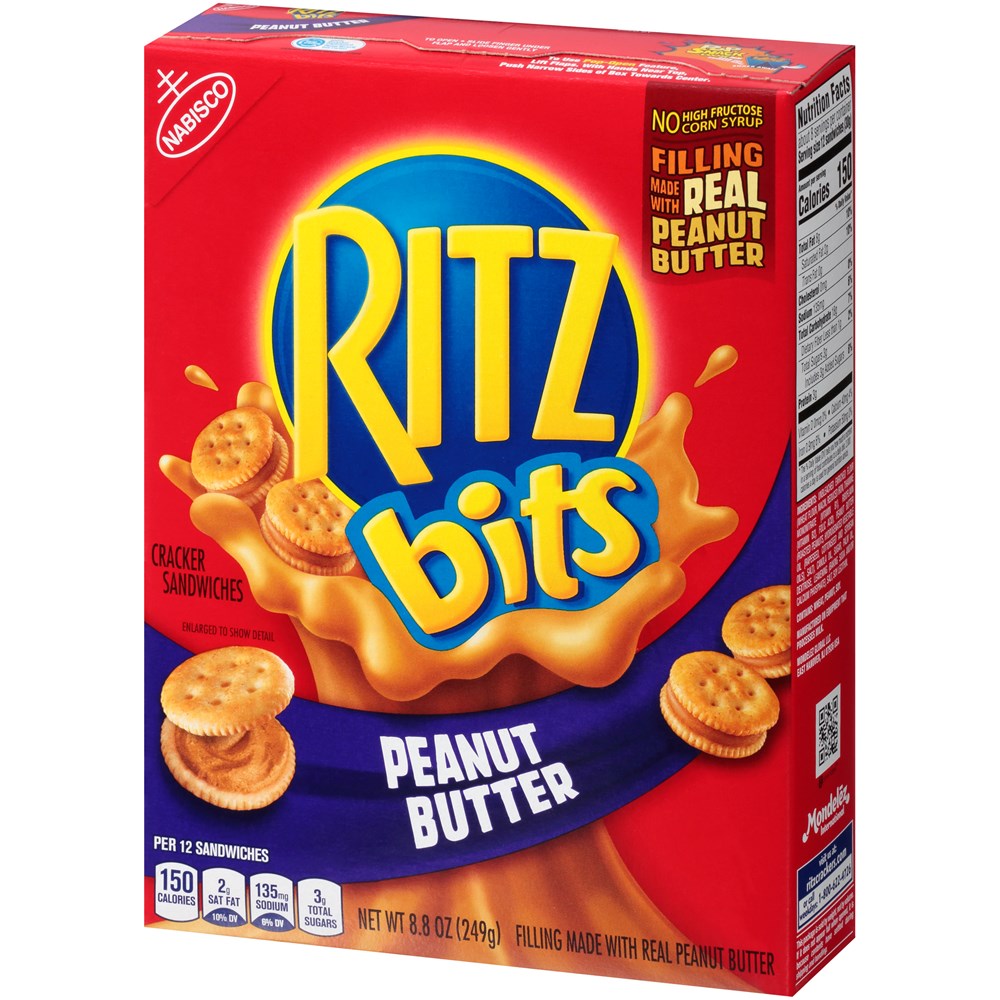 Nabisco Ritz Bits Peanut Butter 8.8oz/249g