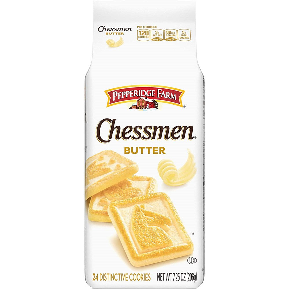 PF Chessmen Butter Cookies 7.25oz/206g