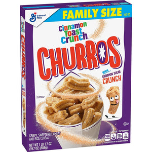 GM Cinnamon Toast Crunch Churros Cereal 19.7oz/558g
